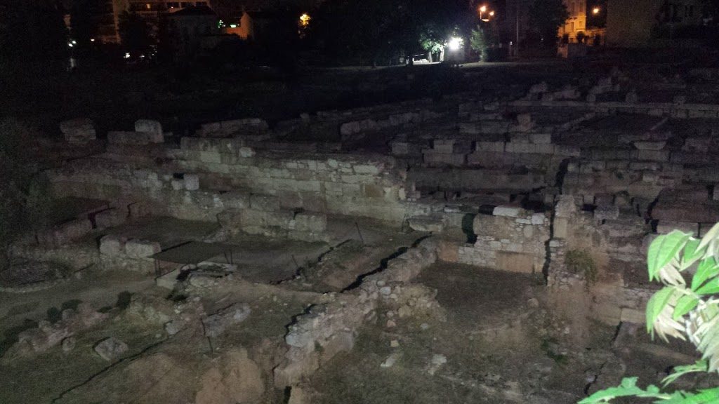 Ruins of the ancient Keramikos area of Athens